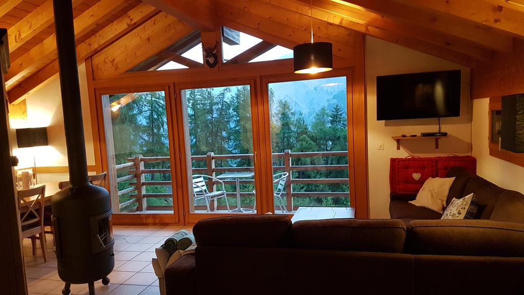 Chalet Chaperon Rouge Nendaz Zewnętrze zdjęcie