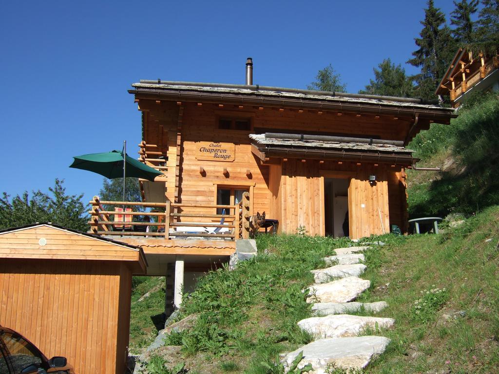 Chalet Chaperon Rouge Nendaz Zewnętrze zdjęcie
